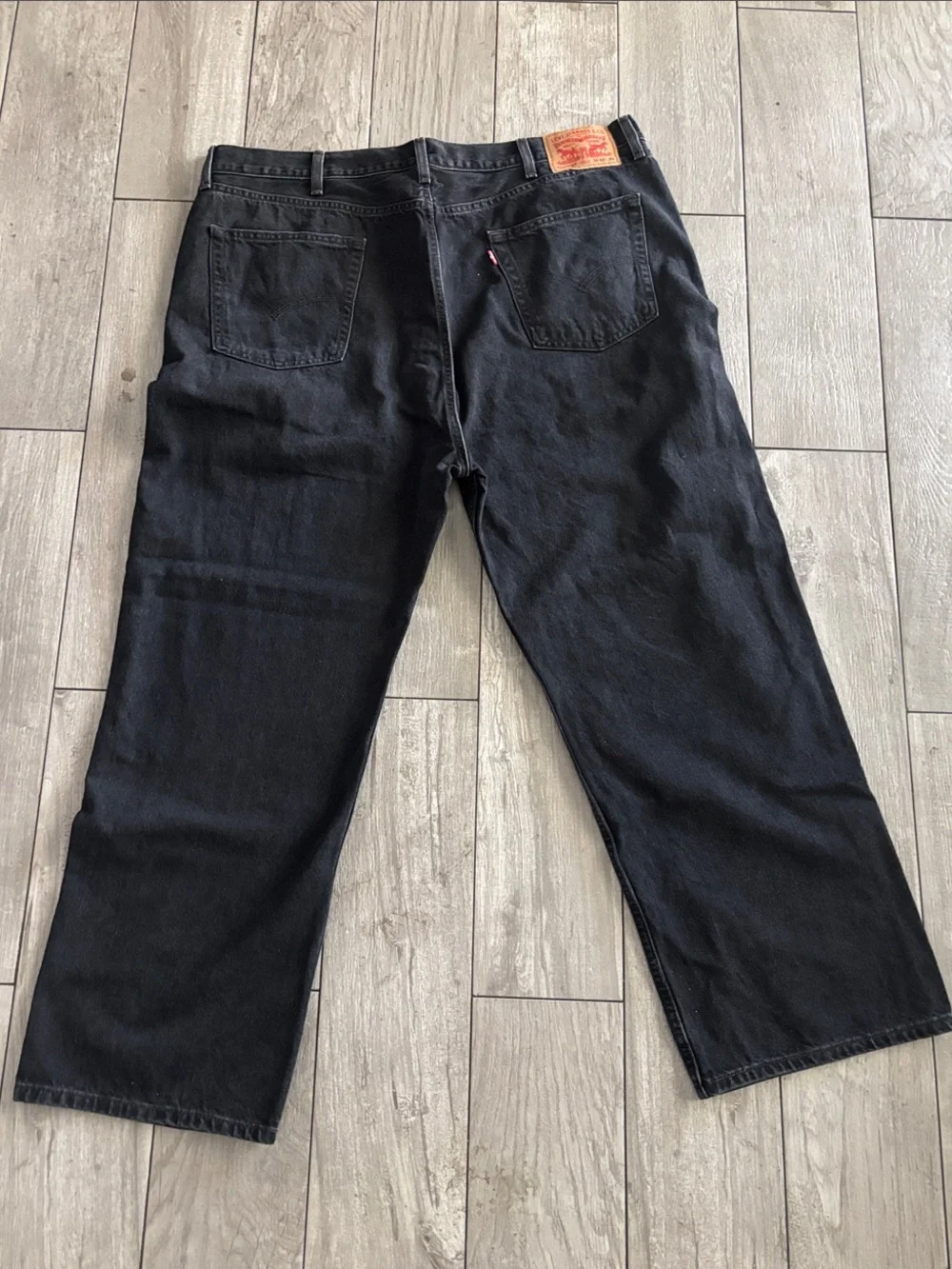 Levi's Relaxed Fit Black Denim Jeans